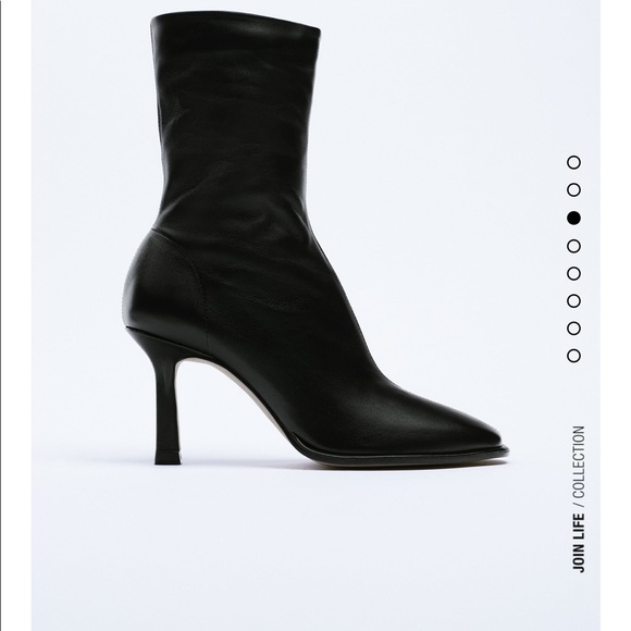 Zara cow leather boots bloggers fav - Picture 8 of 9